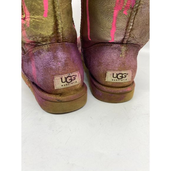 UGG Customized W/ Multicolor Trailblazer Boots - Picture 6 of 8